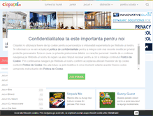 Tablet Screenshot of jocuri.clopotel.ro